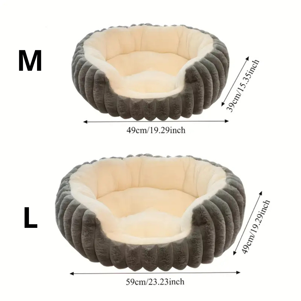 Waggly™ CozyNest – Cuccia-Caverna Morbida per Cani e Gatti