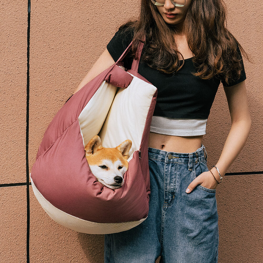 Letto di sicurezza per auto per animali Bear Ears, cuccia per auto per cani.