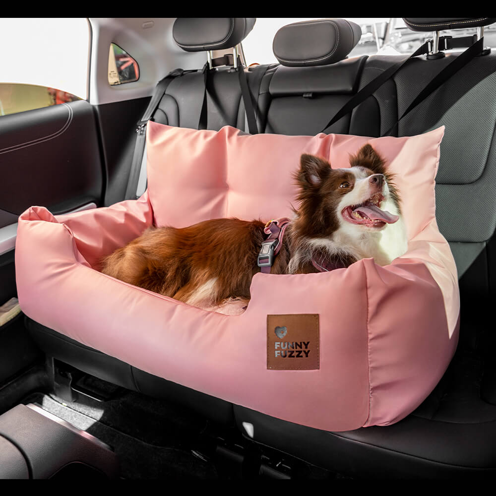 Letto per auto per cani di taglia media e grande con supporto di sicurezza per i viaggi
