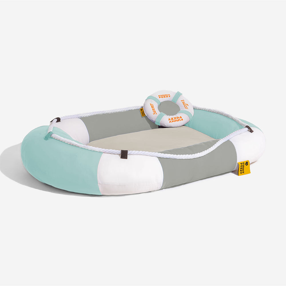 Letto Per Animali Domestici Impermeabile E Rinfrescante Con Cuscino - Chill Raft