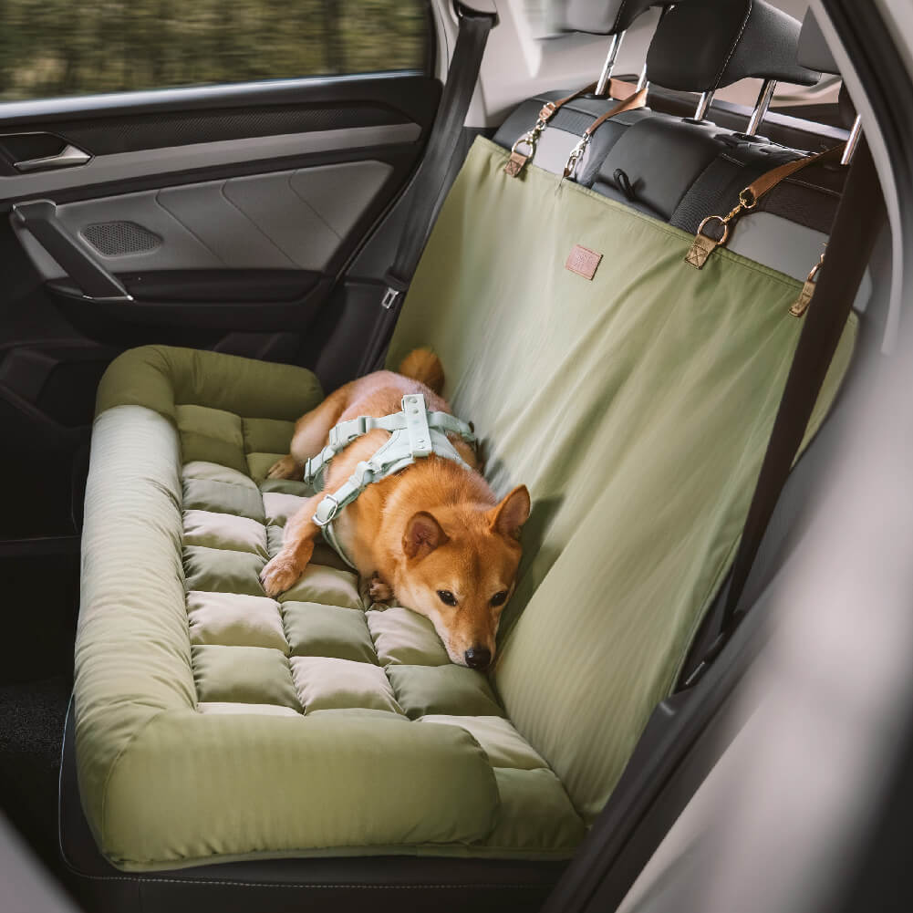Cuscino di Sicurezza per Viaggiare Sedia Auto per Cani di Grandi Dimensioni - Lounge a Scacchiera