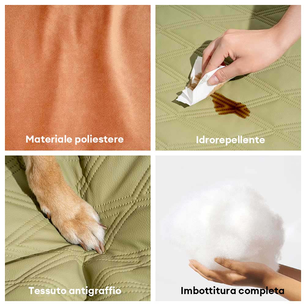 Tappetino Di Lusso Idrorepellente A Doppio Lato Per Cani Calmanti