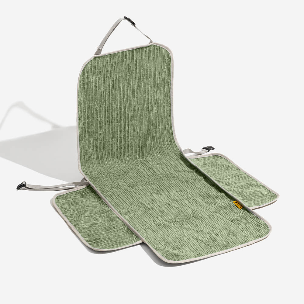 Copertura Protettiva per Seggiolino per Animali in Chenille Striato Impermeabile - Strada più Sicura