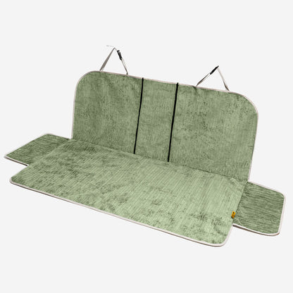 Copertura Protettiva per Seggiolino per Animali in Chenille Striato Impermeabile - Strada più Sicura