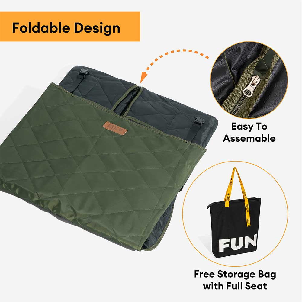 Estensore per Sedile Posteriore per Cani Extra-Large a Copertura Completa - Ideale per Viaggi e Campeggio