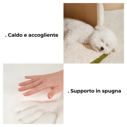 Cuccia Accogliente - Calda e Accogliente per un Sonno Profondo