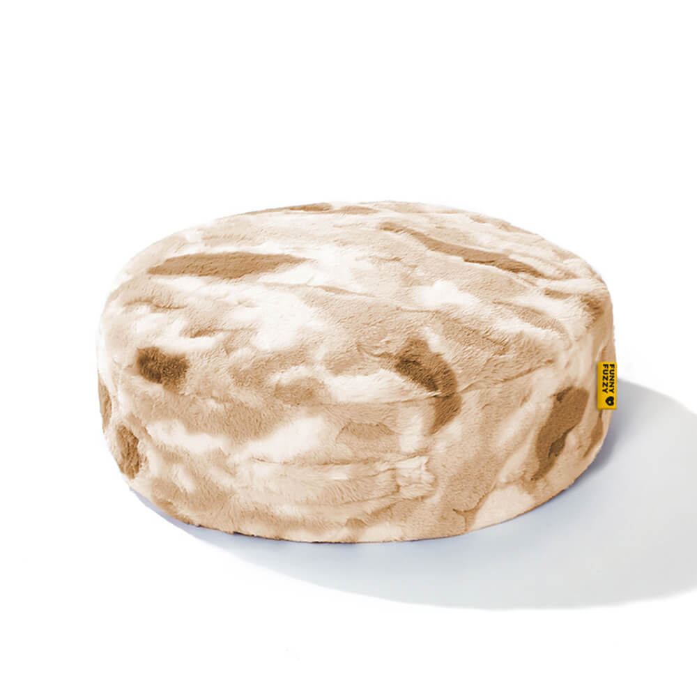 Lits ronds pour chiens Cloudy Fluffy Calming Donuts