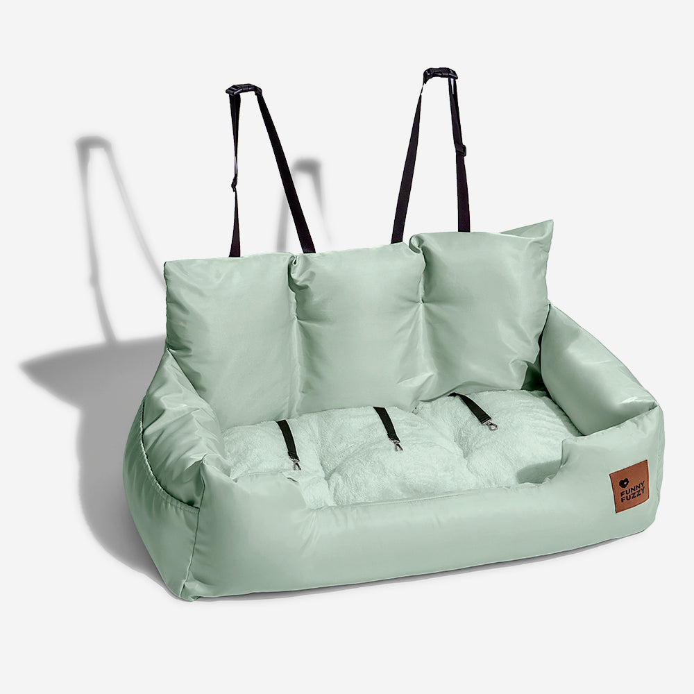 Letto per auto per cani di taglia media e grande con supporto di sicurezza per i viaggi