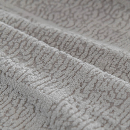 Copertura per divano elastica a pieno copertura in velluto Jacquard a diamond.