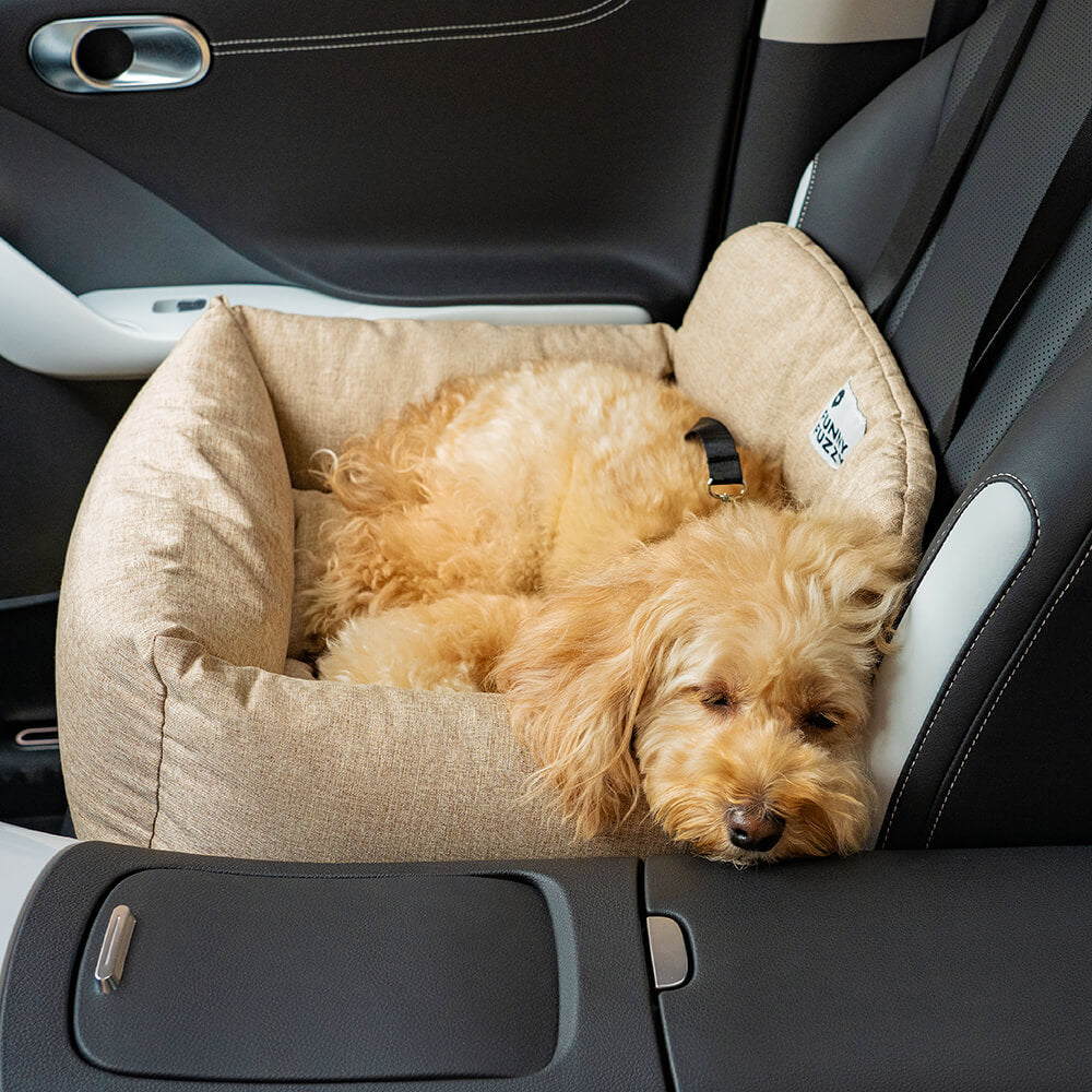 Cuscino da viaggio completo e durevole, lavabile, per auto, letto per cani da sedile posteriore