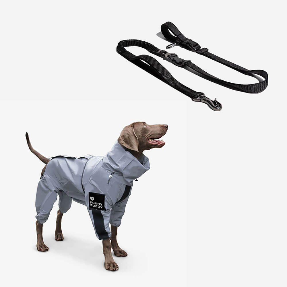 Accessori per cani riflettenti, impermeabili e per tutte le condizioni atmosferiche, giacca antipioggia.