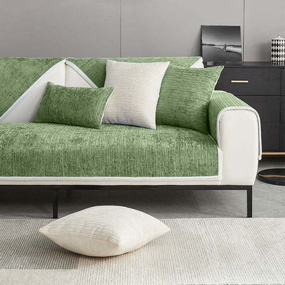 Copridivano Antigraffio in Chenille a Righe Semplici