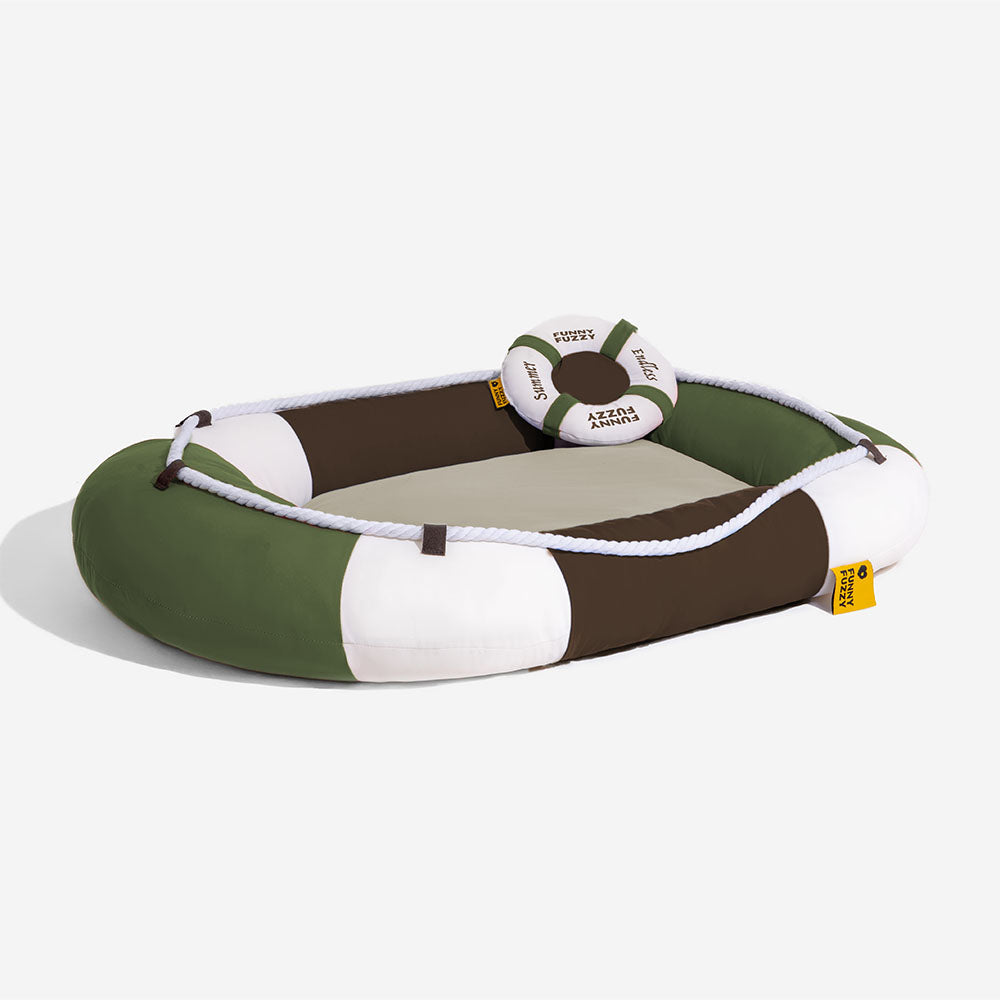 Letto Per Animali Domestici Impermeabile E Rinfrescante Con Cuscino - Chill Raft