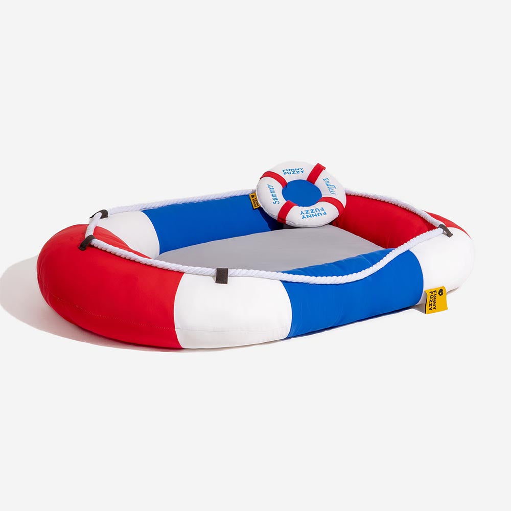 Letto Per Animali Domestici Impermeabile E Rinfrescante Con Cuscino - Chill Raft