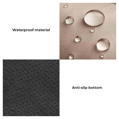 Letto per cani da viaggio con protezione impermeabile, rialzato e rinforzato.