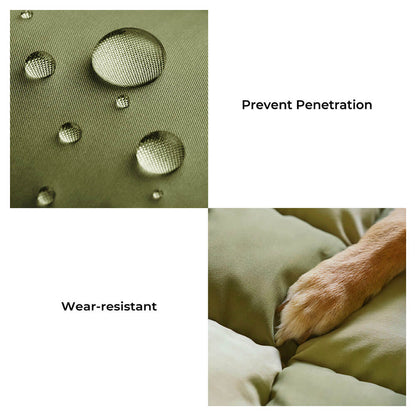 Cuscino di Sicurezza per Viaggiare Sedia Auto per Cani di Grandi Dimensioni - Lounge a Scacchiera