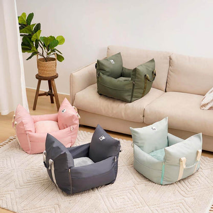 Letto per auto impermeabile per cani - Prima Classe