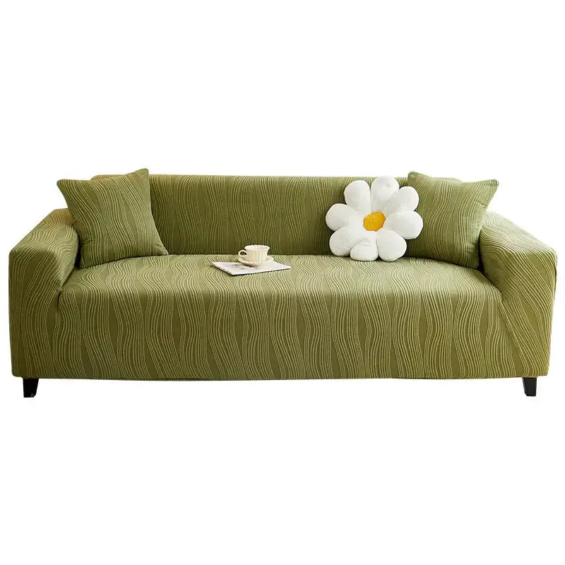 Copertura per divano anti-graffi in jacquard stretch a copertura totale